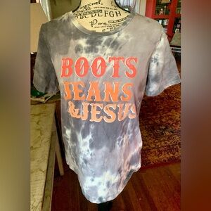 Boots, Jeans & Jesus Tee